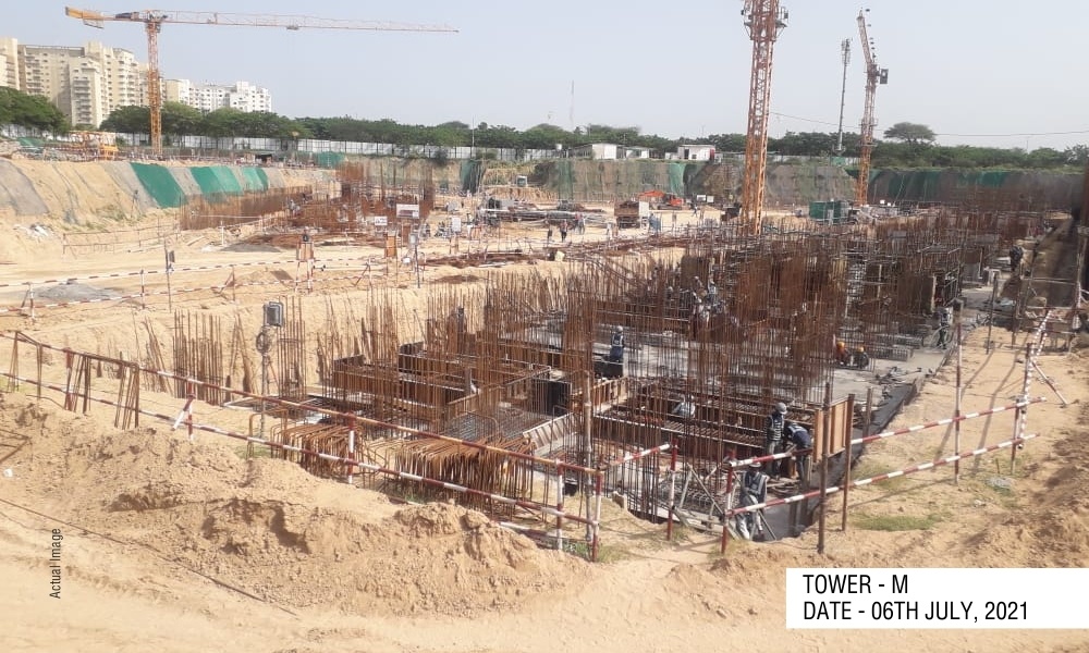  aster phase 1 Tower I+J+K+L+M Construction Status Oct 21