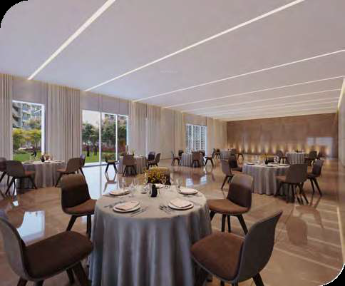 Banquet Hall amenities of Adani Aster Phase 1