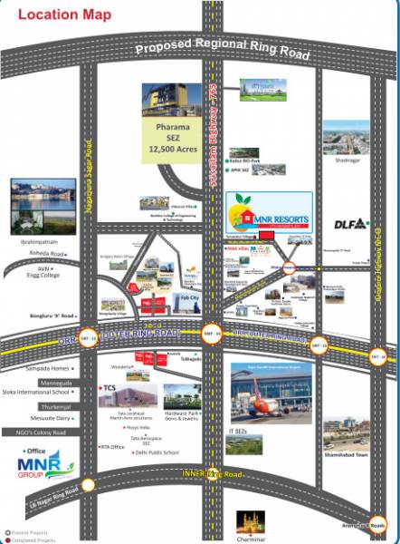  resorts Location Plan