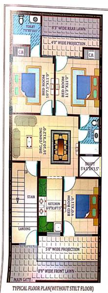 Homes 5 Cluster Plan homes-5 Homes 5 Cluster Plan