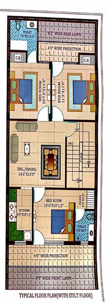 Homes 5 Cluster Plan homes-5 Homes 5 Cluster Plan