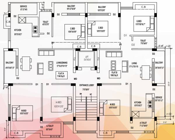 Pramukha Typical Cluster Plan pramukha Pramukha Typical Cluster Plan