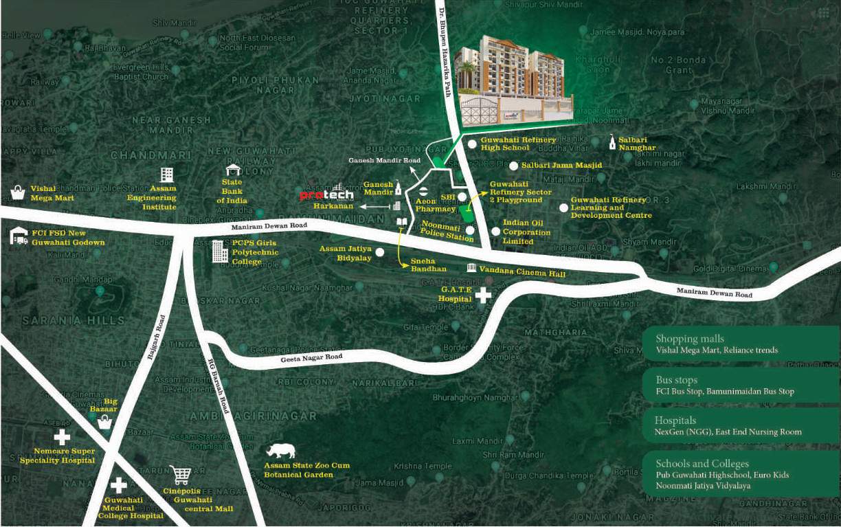 akansha Location Plan