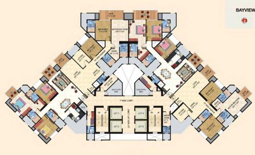  house-of-hiranandani-upscale Cluster Plan