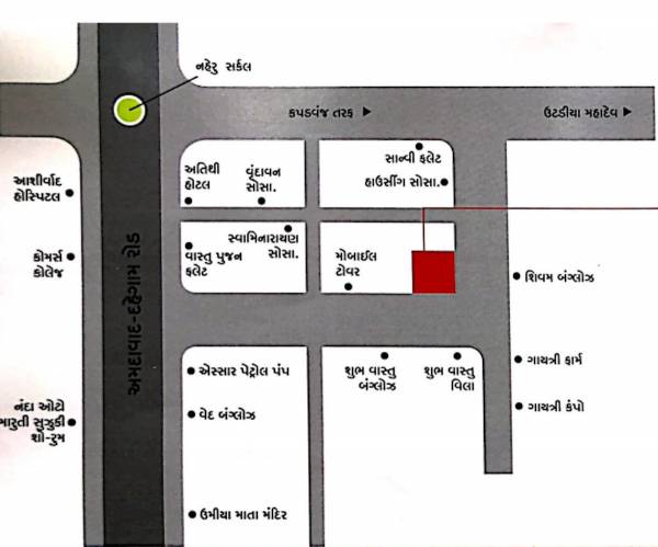  shivalay-bunglows Location Plan