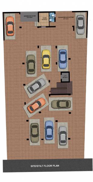  shiv Kriya Shiv Cluster Plan for Ground Floor