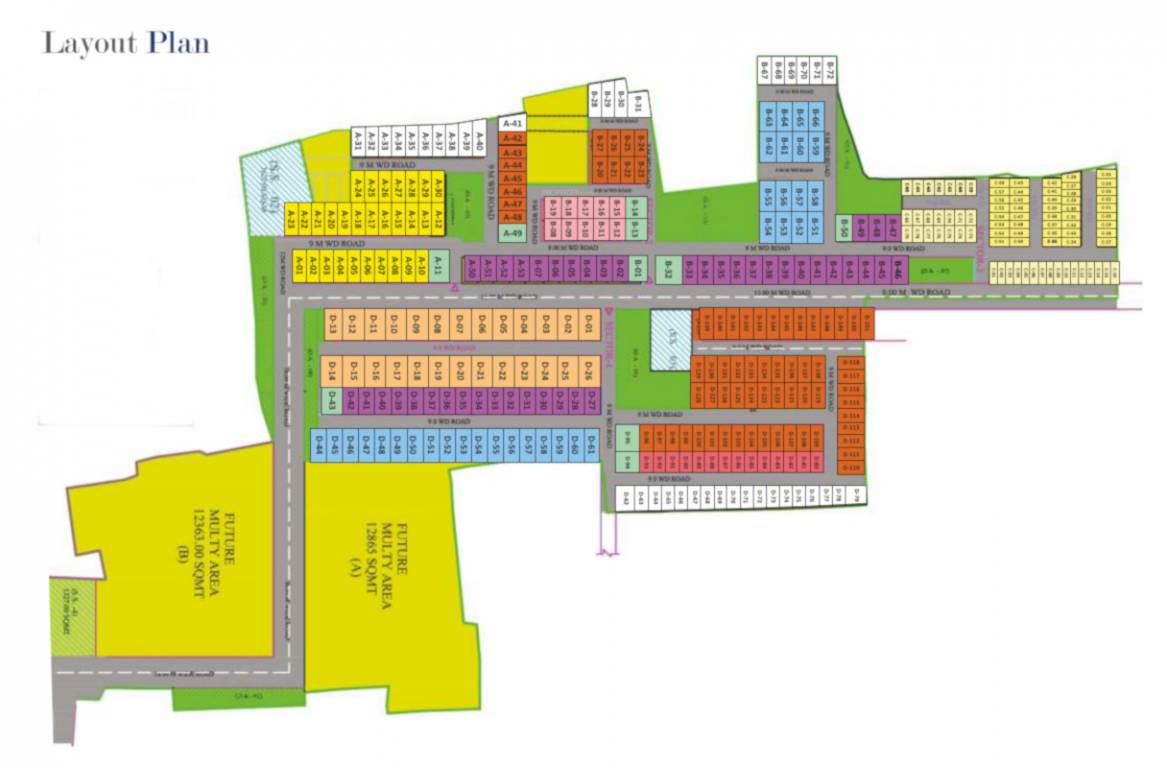 smart city Layout Plan