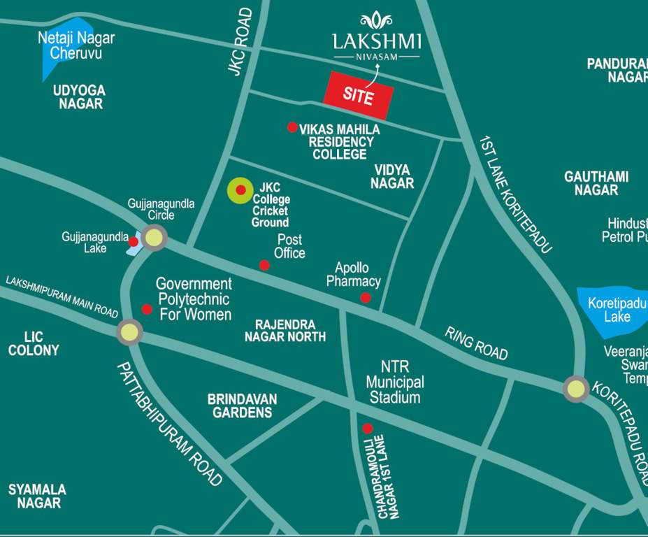  lakshmi nivasam Location Plan