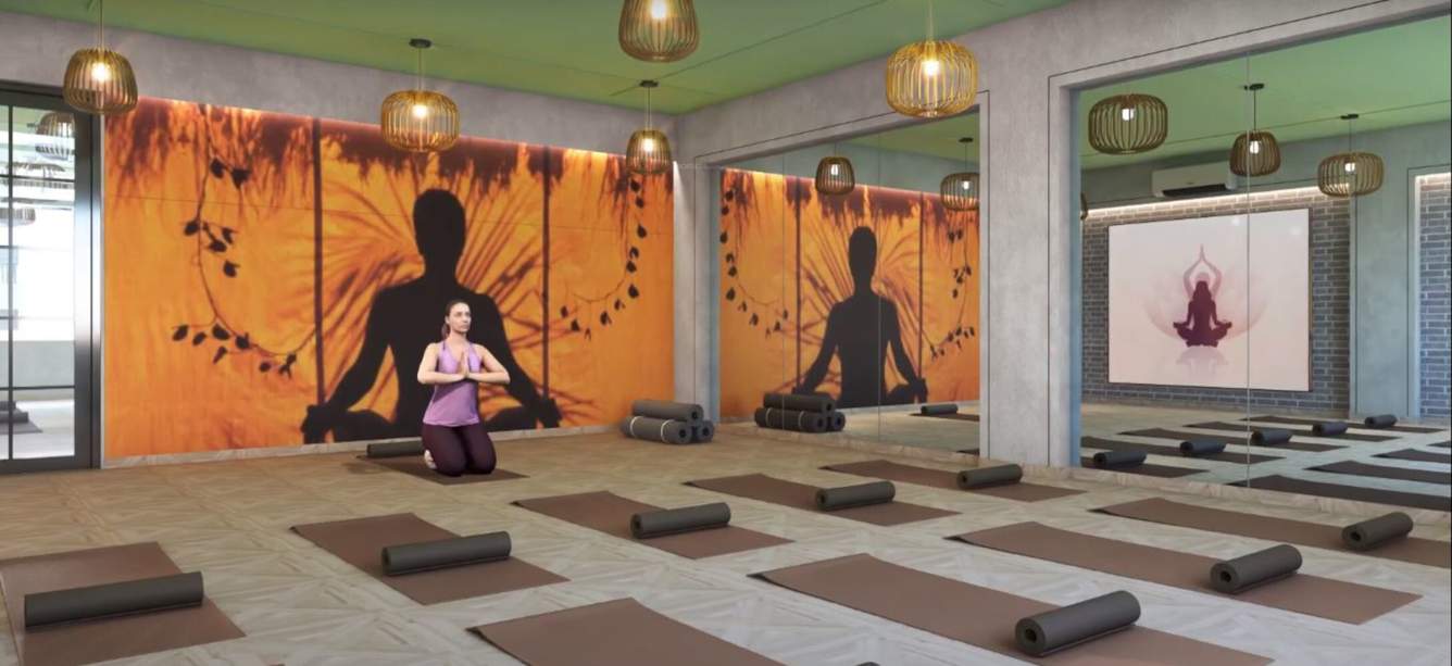  purva emerald bay Yoga/ Meditation Area