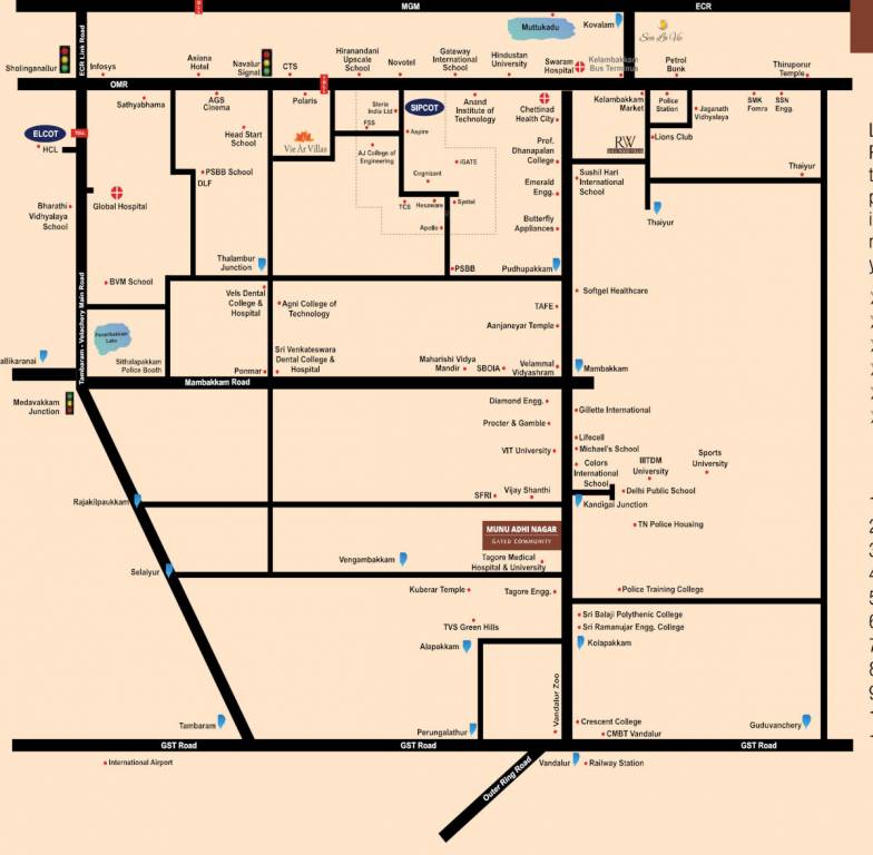  adhi nagar Location Plan
