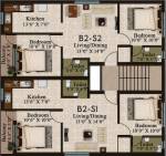 Tower B2 Cluster Plan for 2nd Floor  shri-vaaru Tower B2 Cluster Plan for 2nd Floor