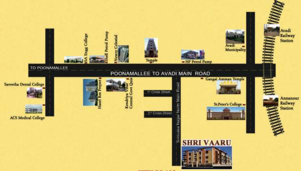  shri-vaaru Location Plan