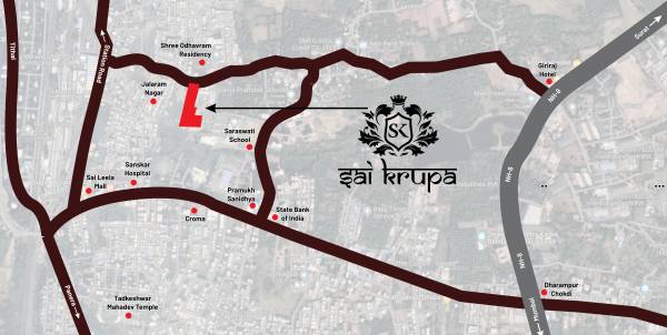 Location Plan krupa-row-house Location Plan