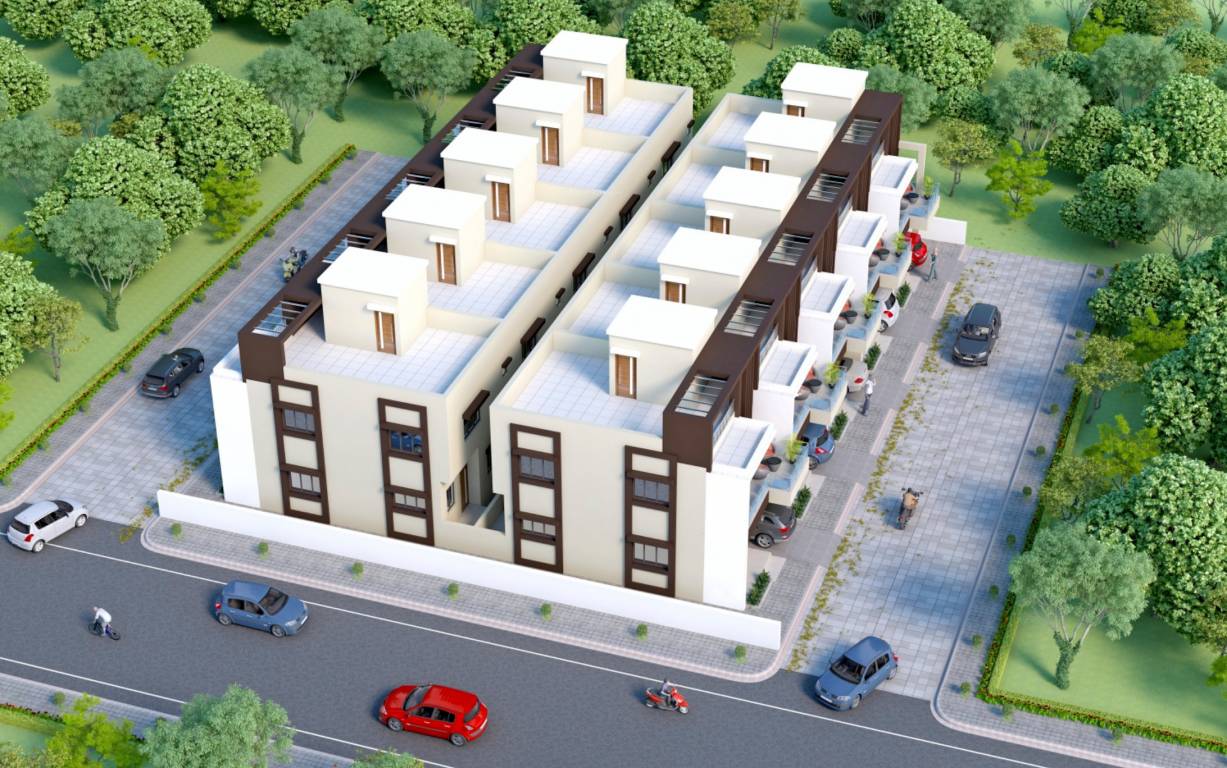  krupa row house Elevation