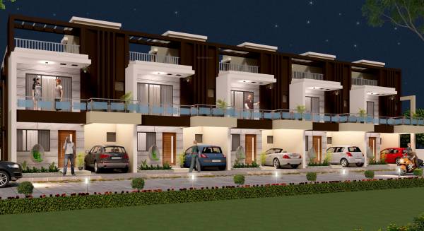 Elevation krupa-row-house Elevation