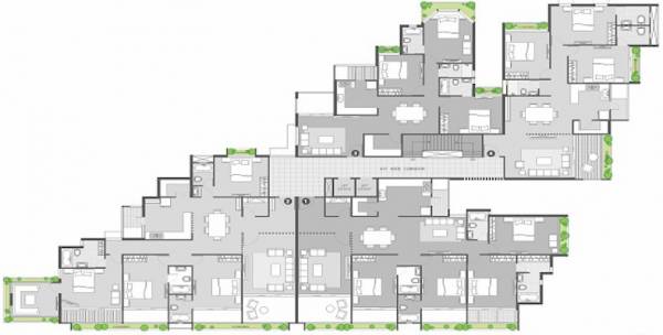  heights Heights Typical Cluster Plan From 3rd To 8th Floor