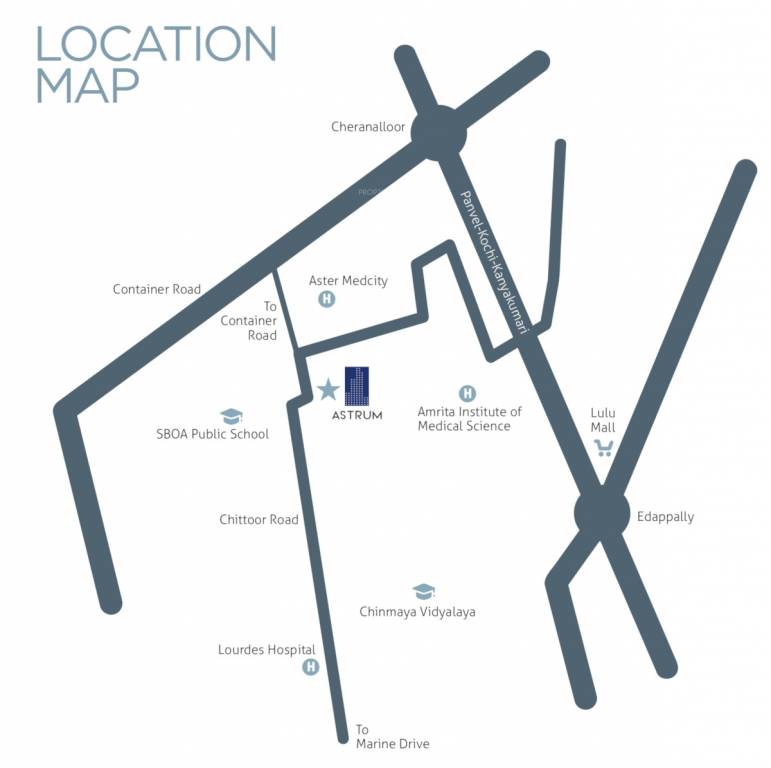 astrum Location Plan