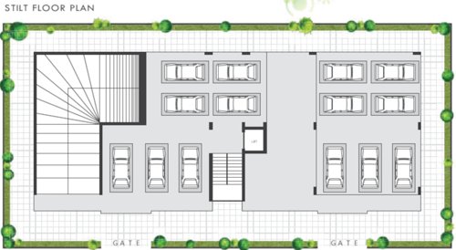  dream-homes Dream Homes Cluster Plan for -1th Floor