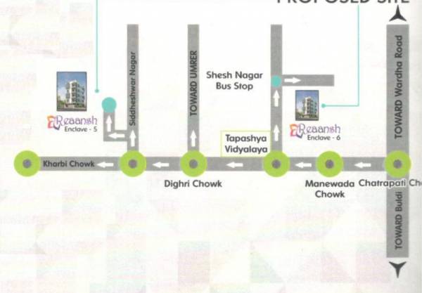  reaansh-enclave-5 Location Plan