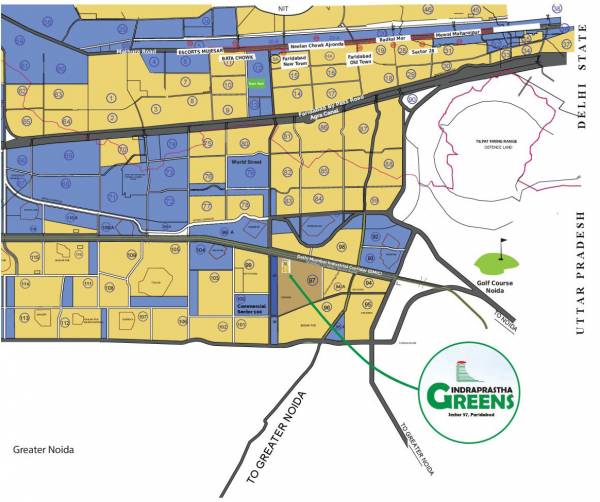  indraprastha-greens Location Plan