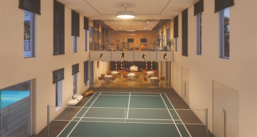  ambience Badminton Court