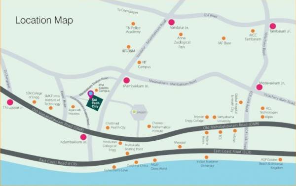  sai-tech-city Location Plan