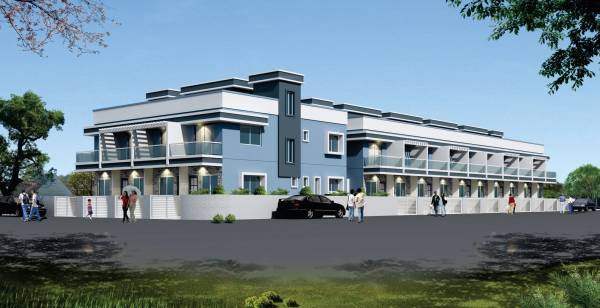  row-bunglow Elevation