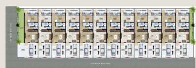  abhinav-row-bungalows Cluster Plan