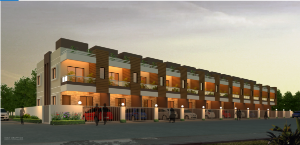  abhinav-row-bungalows Elevation