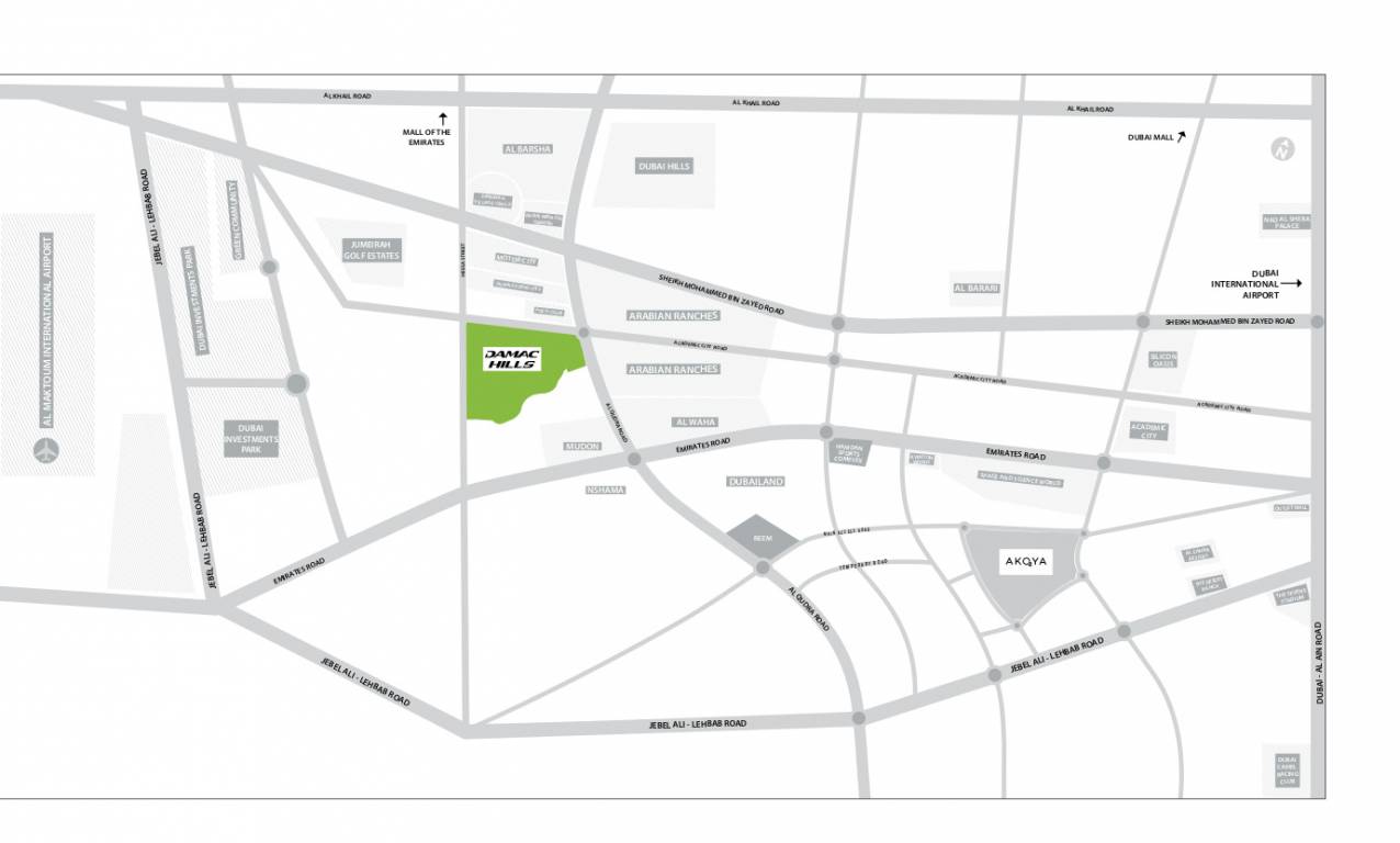 golf town Location Plan
