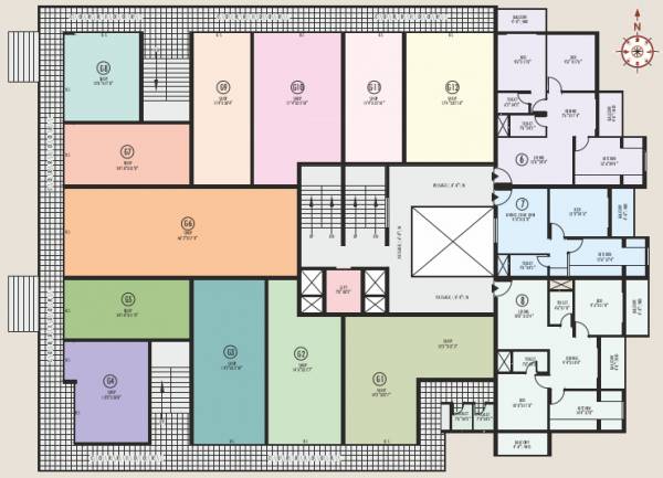 Cluster Plan residency-padubidri Cluster Plan