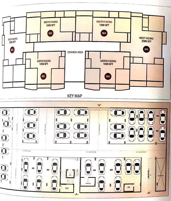  siri brindavana residency Key Plan