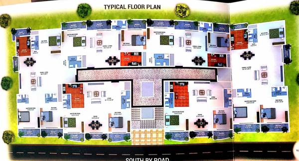  siri-brindavana-residency Typical Floor Plan