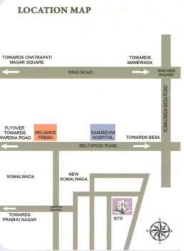  srishti parijat Location Plan
