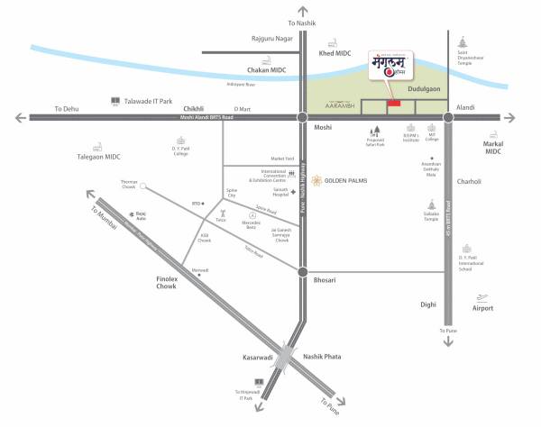  mangalam-homes Location Plan