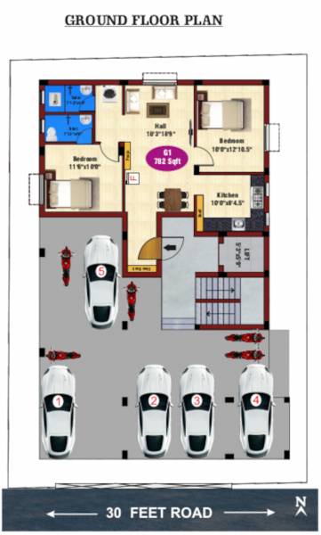  pride Pride Cluster Plan for ground Floor