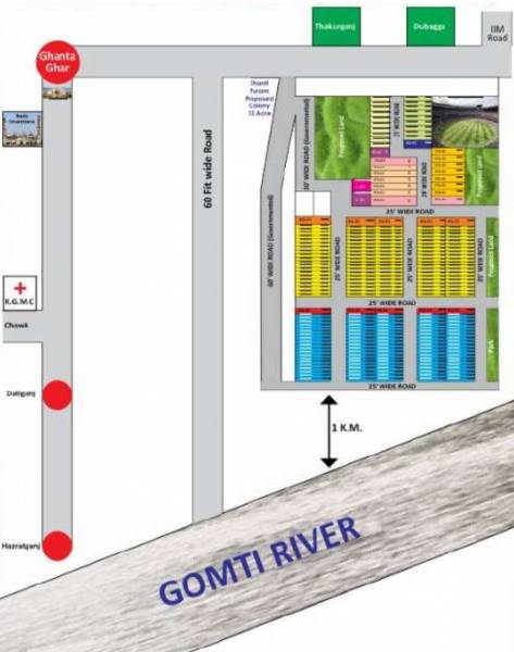  colony-phase-7 Location Plan