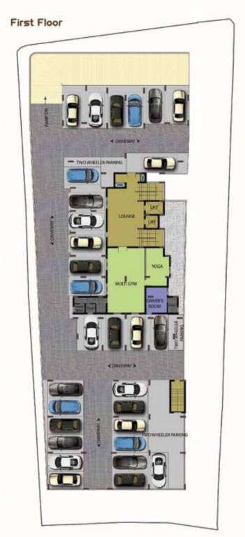  legacy Asset Legacy Cluster Plan for 1st Floor