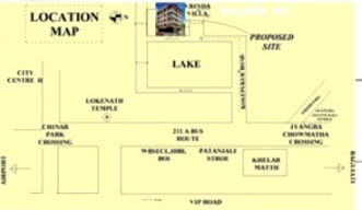  vrinda-villa Location Plan