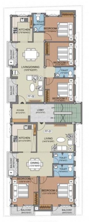  ixora Ixora Cluster Plan For 1st Floor