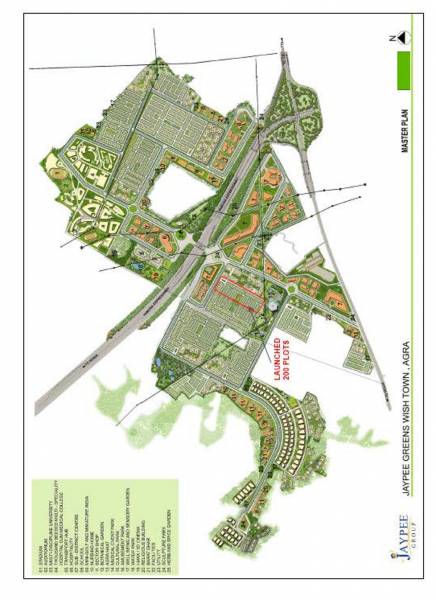 Master Plan garden-city-plots-agra Master Plan