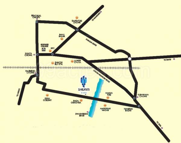 Location Plan shivam-heights Location Plan