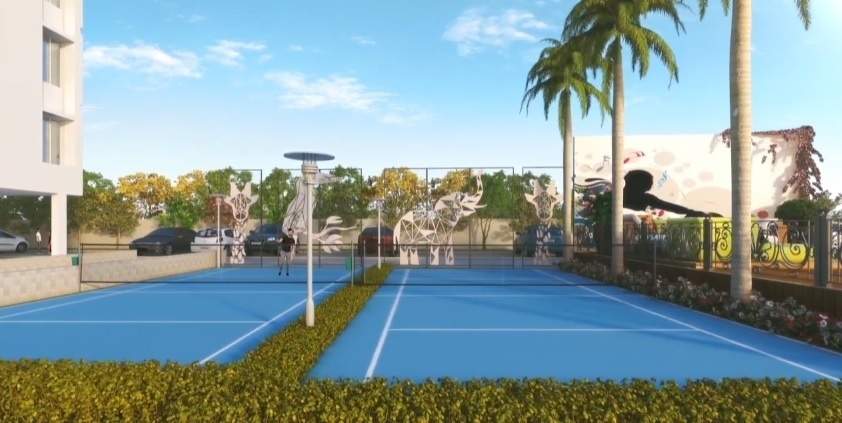 shivam heights Badminton Court