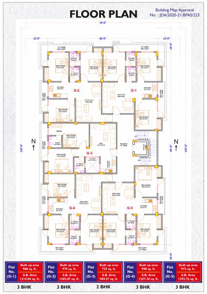  sarthi-residency Cluster Plan