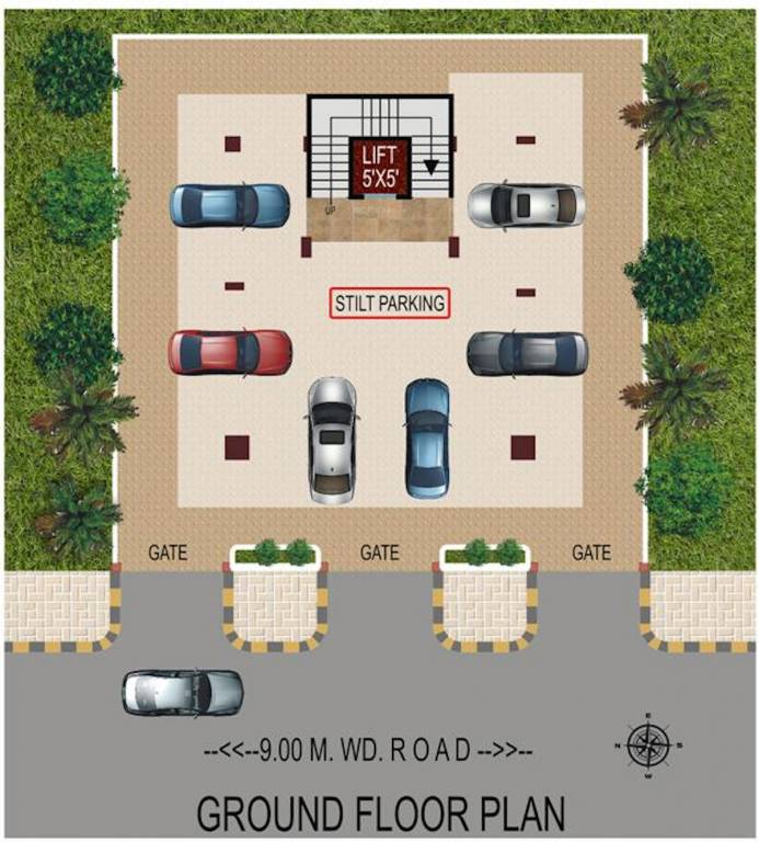 palace 3 Cluster Plan
