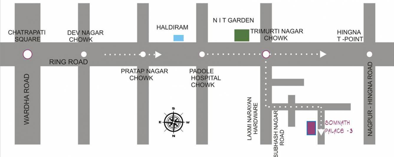 palace 3 Location Plan
