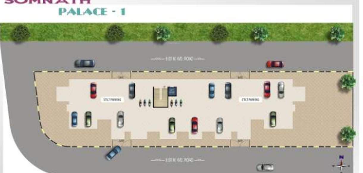 palace 1 Cluster Plan