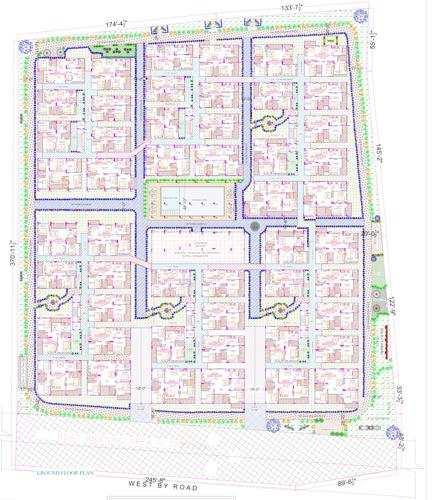  sai-silicon-city Wing 1 To 6 Ground Floor Plan