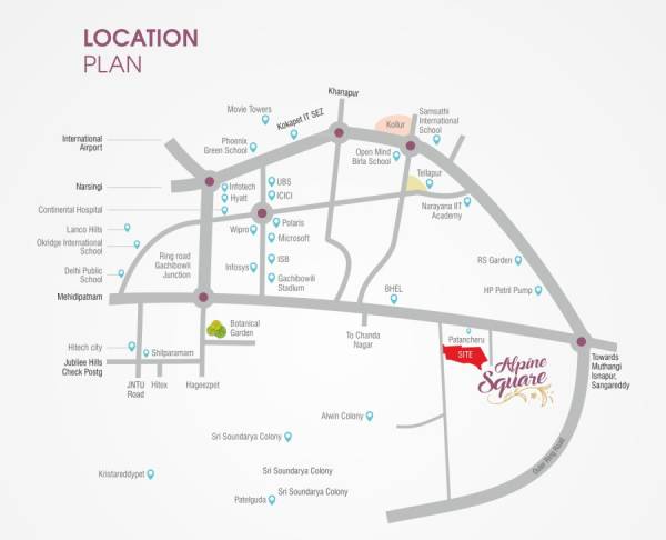  alpine-square Location Plan