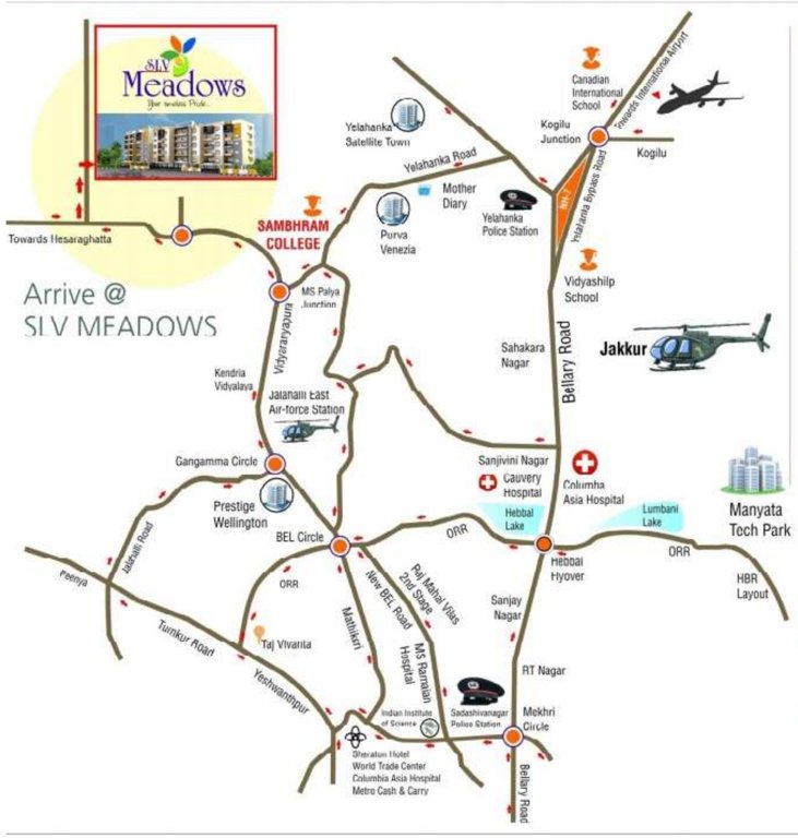 slv meadows Location Plan